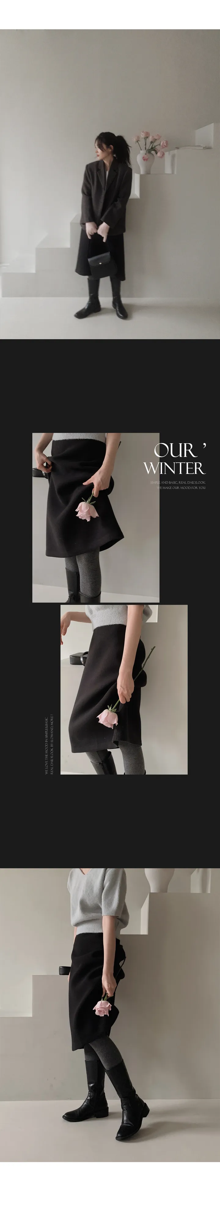 [🖤히트텍/데일리] 윈터즈 파스텔 히트레깅스 - 2 color (SLOWMADE/자체제작/레깅스/스판/무광/필수템) 상세 이미지 33