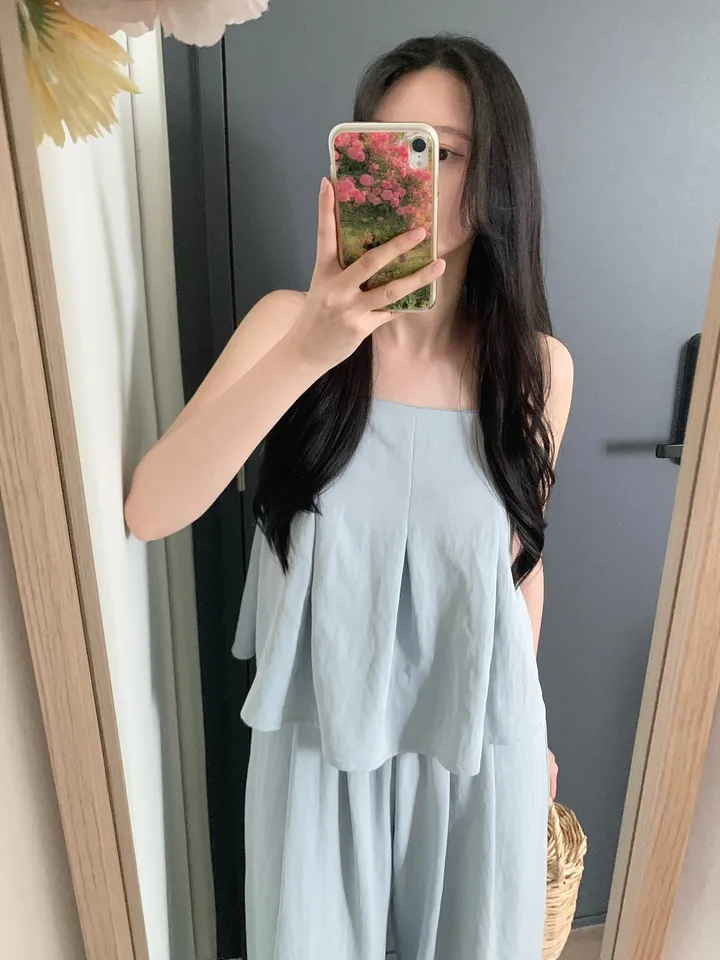 주아 린넨 뷔스티에 팬츠 세트 상세 이미지 23