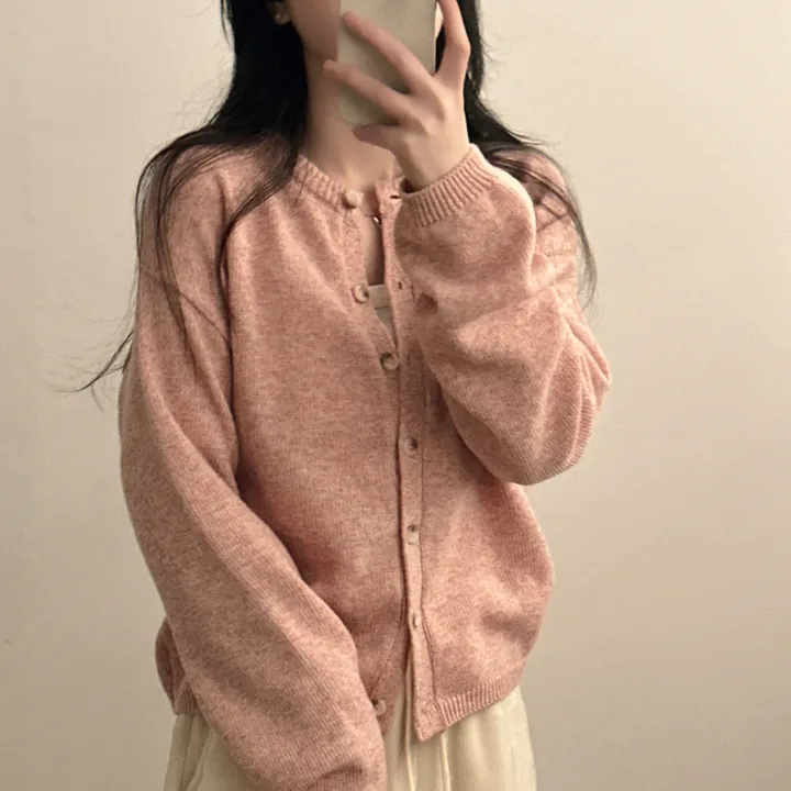 [캐시울10%/여유핏~!] 퀄리티 높은 봄 데일리 니트 가디건 6color 상세 이미지 12