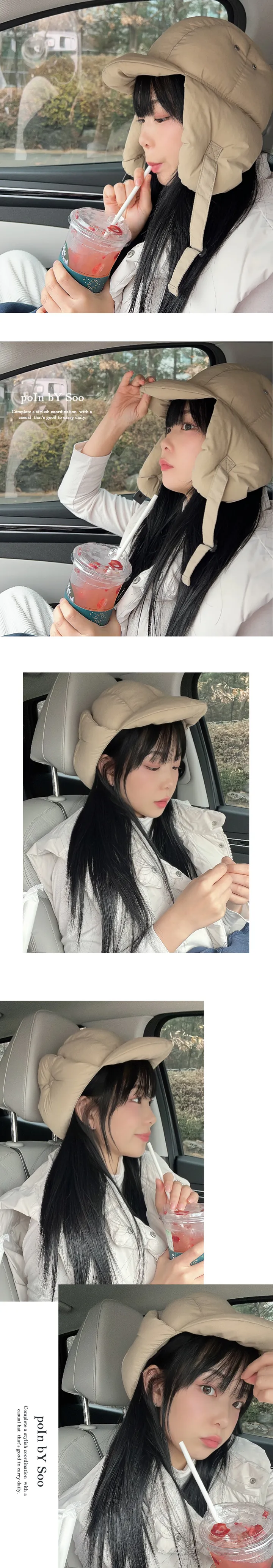 [당일출고/마지막특가❤️] 패딩 귀도리 방한 모자 바라클라바 스키장 스키모자 상세 이미지 6