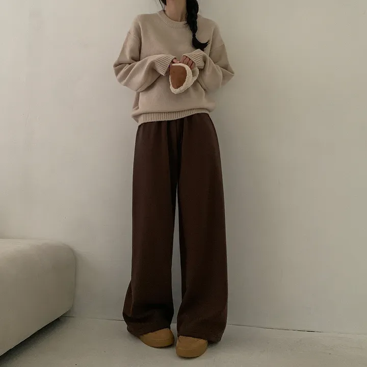 [MADE/숏,기본,롱] 모어러블 밀카 와이드핏 트레이닝 밴딩 롱 팬츠 7colors 상세 이미지 15