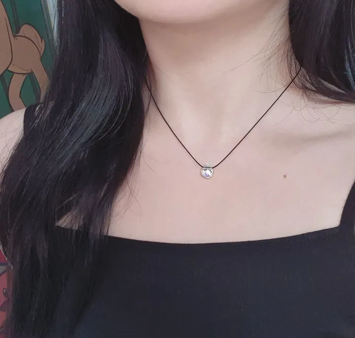 [무변색 무알러지💓] 워터드롭 목걸이✨ 원석 매듭 목걸이 써지컬 소원 유니크 우정 행운 선물 상세 이미지 7