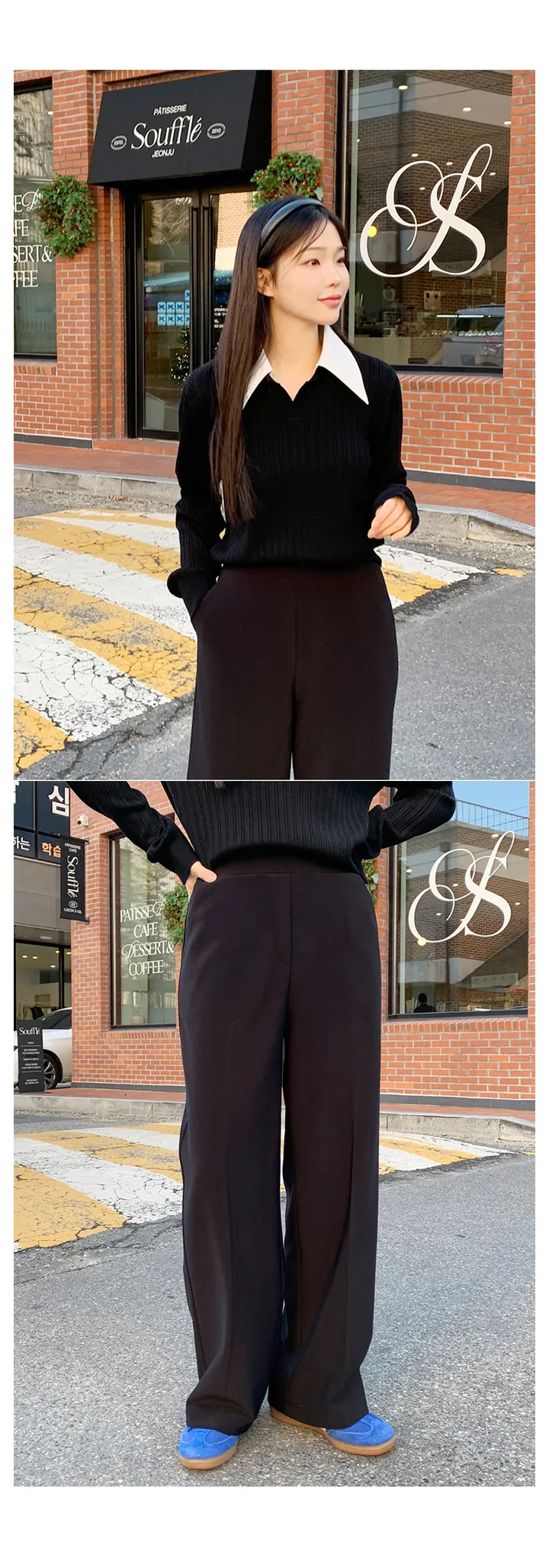 [S~2XL/완전편한,날씬핏와이드♥](기획) 쫀득세미와이드SL 상세 이미지 21
