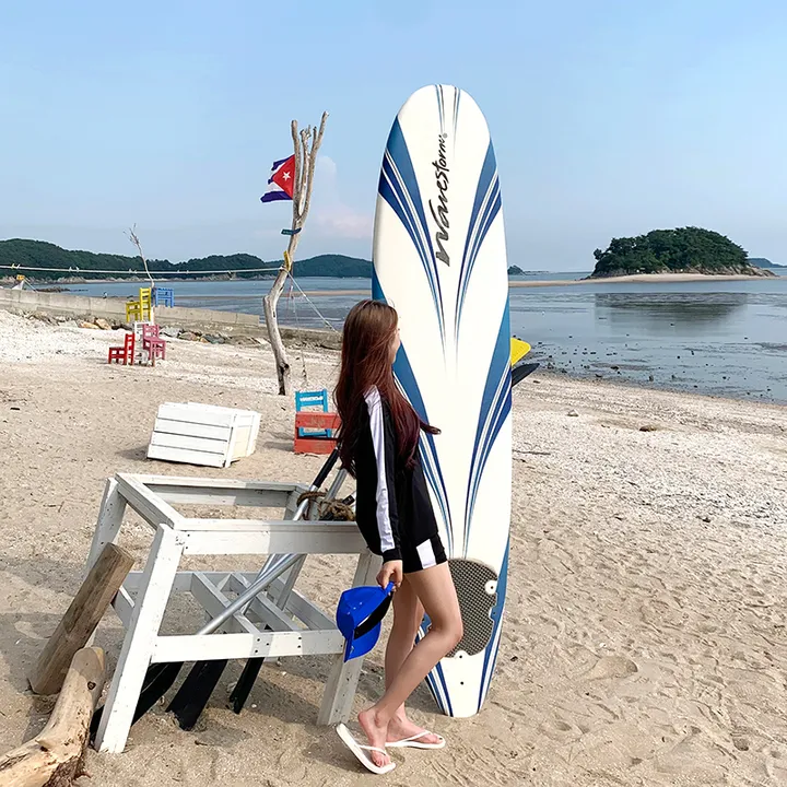 박시 배색 래쉬가드 비치웨어 ❤️리뷰1등 오버핏 체형보정 커버업 수영복 여름 물놀이 바캉스 워터밤 비키니 레쉬가드 바캉스룩 여름옷 오버핏래쉬가드 상세 이미지 12
