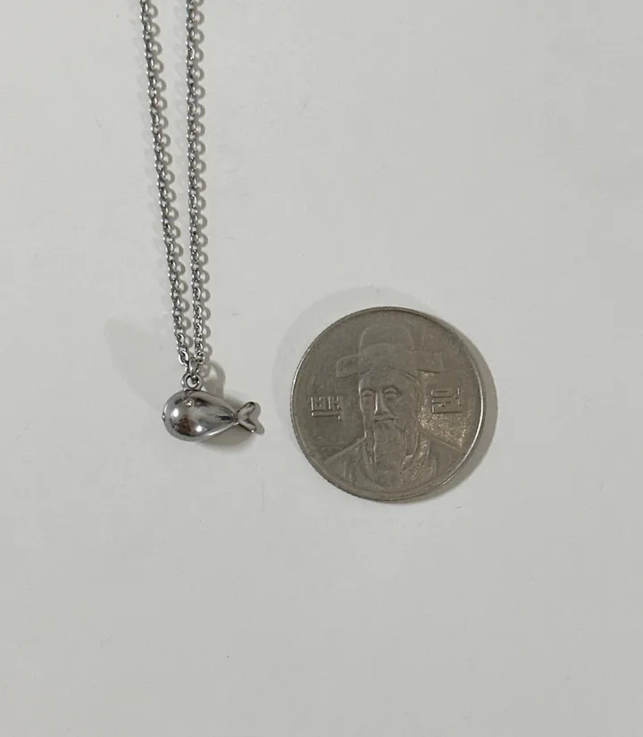 할인[써지컬] 통통물고기목걸이 상세 이미지 6