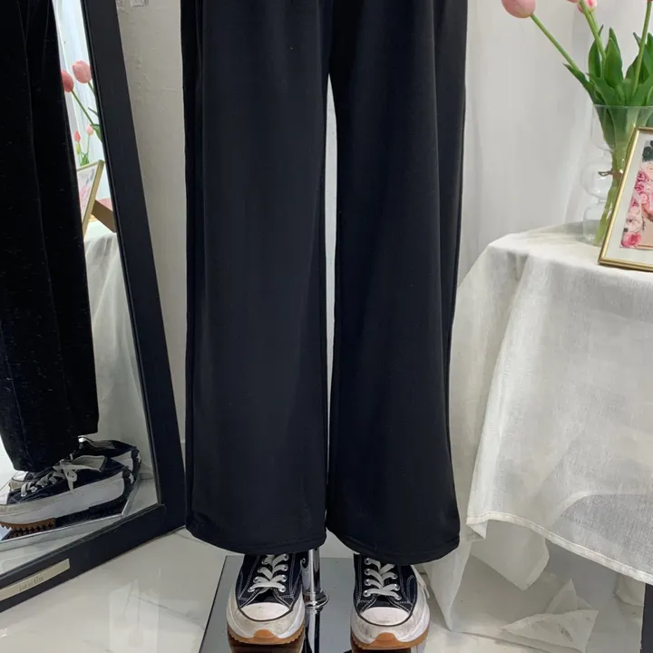 1+1 데일리 쭈리 일자 와이드핏 트레이닝팬츠 [3컬러] 상세 이미지 40