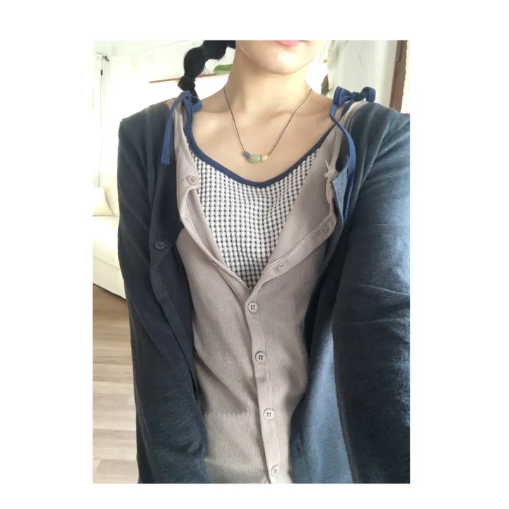 *신상할인*키고 레이어드 가디건 4color 상세 이미지 7