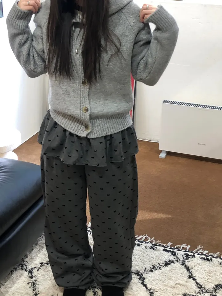 [MD pick🤎]크런치 베이직 니트 버튼 후드 가디건(4color) 상세 이미지 26