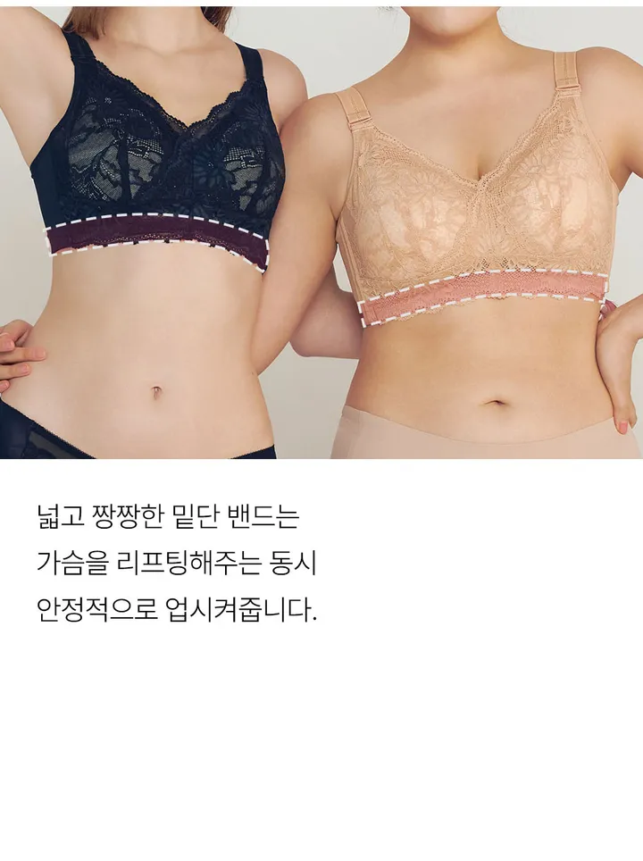 가슴축소브라 벌어진 부유방 압박 미니마이저 처진 가슴 작아보이는 보정 속옷 브라 상세 이미지 32