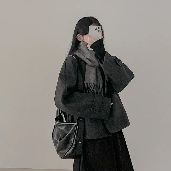 [데일리/클래식무드]카라 숏코트 상세 이미지 9