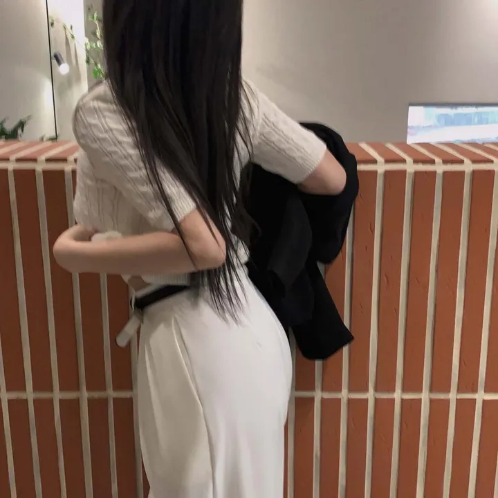 [영상인증✨/벨트set]보정이 필요없는, 차르르 일자 와이드핏의 정석 슬랙스 벨트set팬츠 - 5color 상세 이미지 40