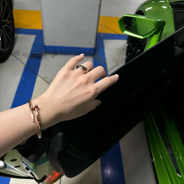 오늘출발/  high quality 18k 러브반지 상세 이미지 7
