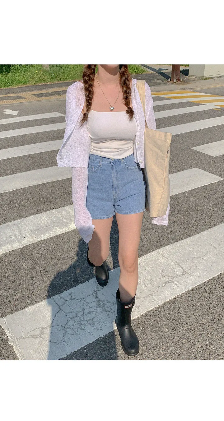 [살안타💖] 팝핑 솜사탕 니트 가디건크롭 시스루 레이어드 볼레로 커버업 부클 가디건 가을 간절기 아우터 살안타템 상세 이미지 40