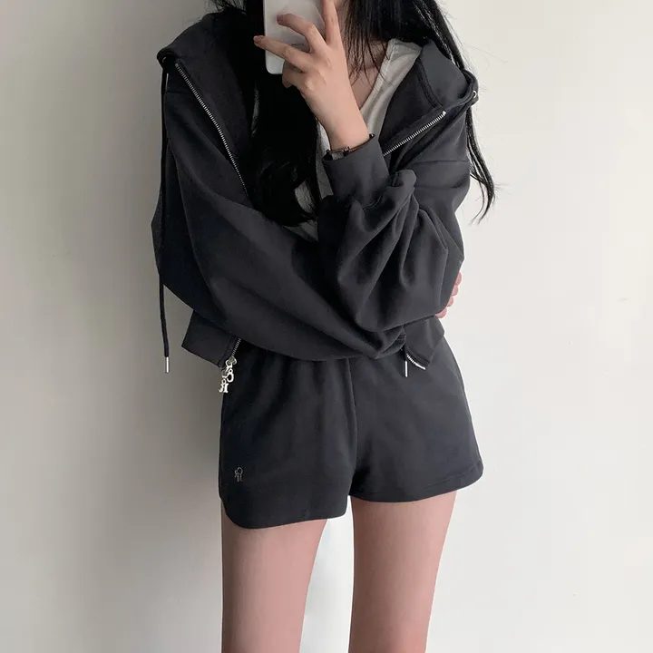 [💖후기극찬/봄,가을교복💖]  자체제작 #크치Made 꿈에 나온 핏, 사계절 입는 크롭 투웨이 후드집업 - zipup : 봄,봄아우터,봄자켓,가을,가을아우터 상세 이미지 77