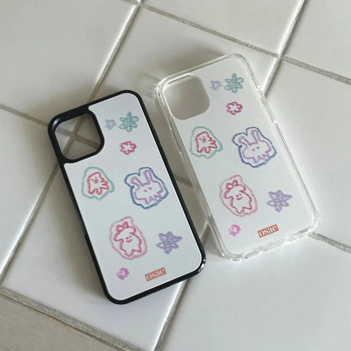 [osae] Universe Tingle bumper jelly hard case 우주팅글 범퍼 젤하드 케이스 상세 이미지 3