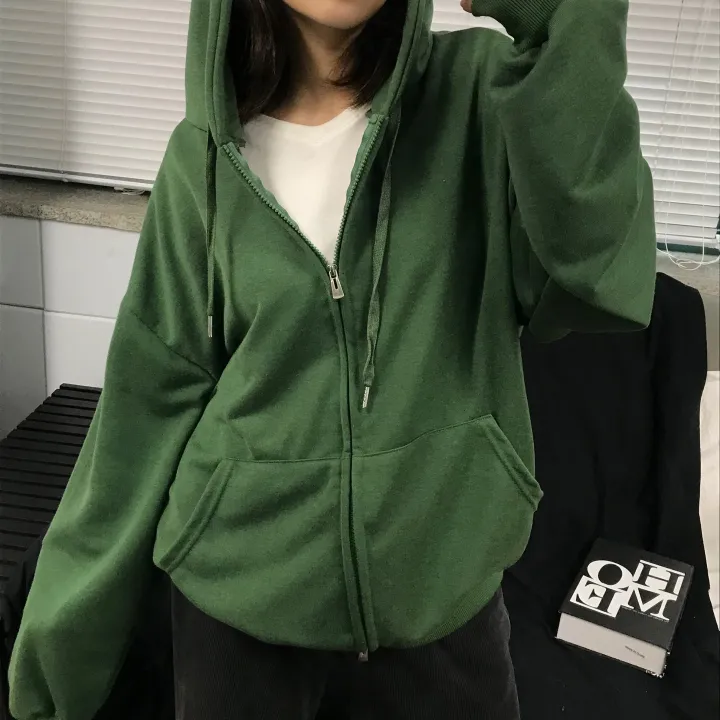 (1+1/교복템)당일출고🚛Avocado basic over two way zip- up - 7color 상세 이미지 2