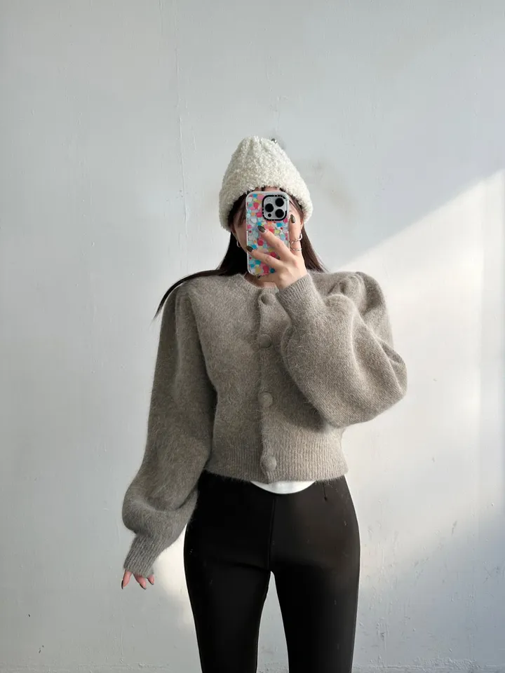 [학다리🔥❤️]기모 로이 부츠컷 트임 레깅스 팬츠 2color 상세 이미지 25