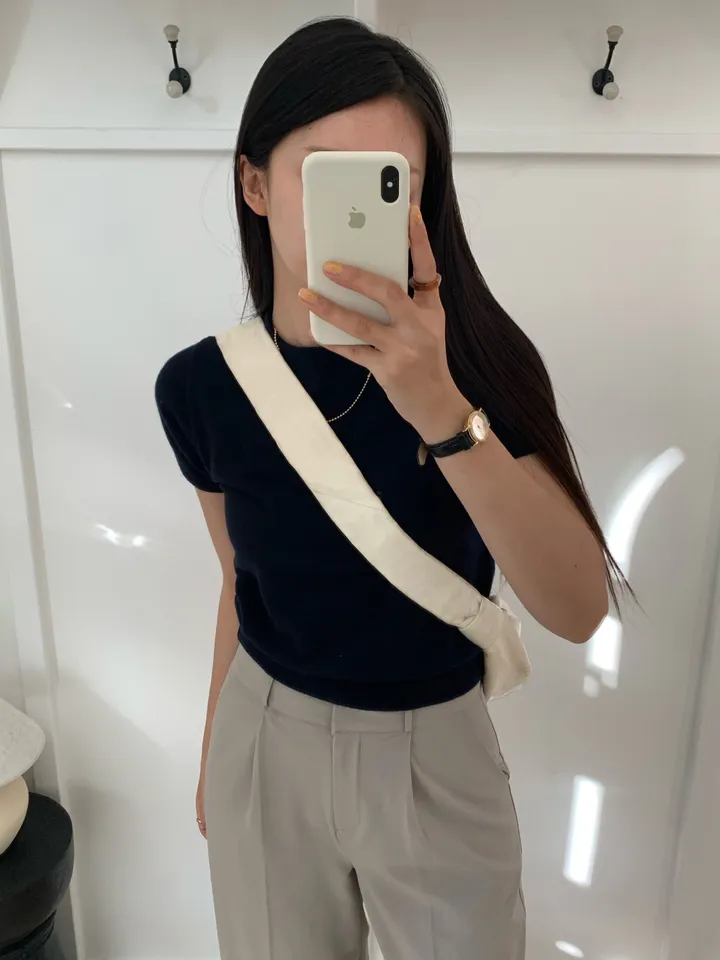 [Cashmere] Momo half knit (4color) 상세 이미지 32