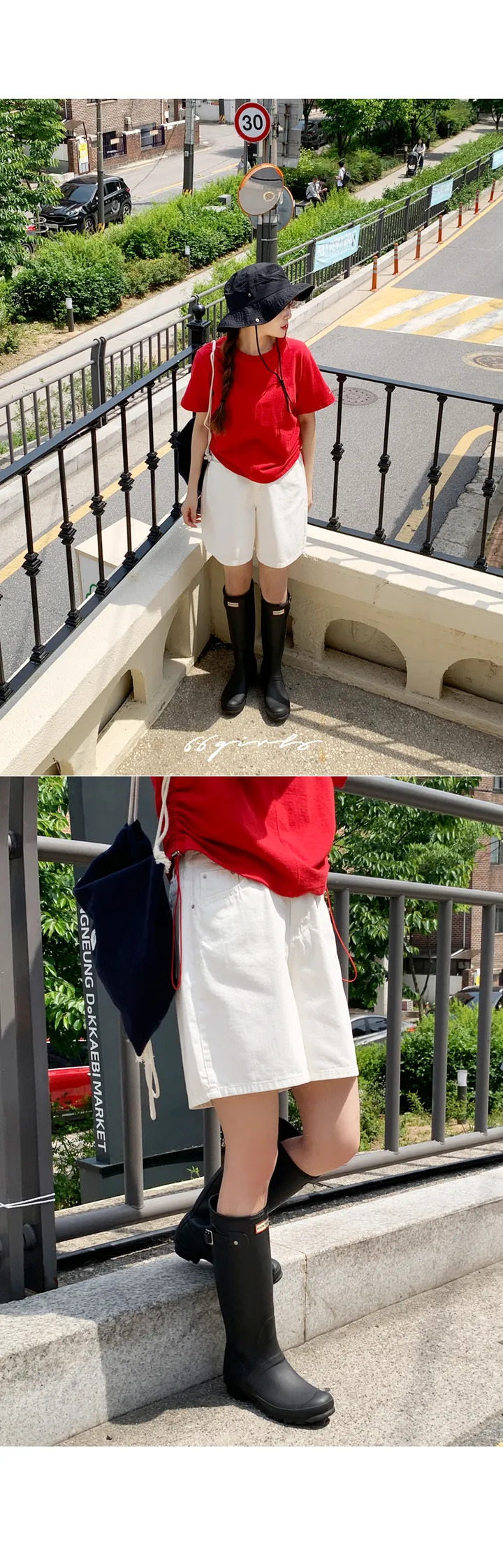 [S~2XL/하비강추!A라인반바지♥][M] 오가닉여유핏4.5부코튼팬츠 상세 이미지 26