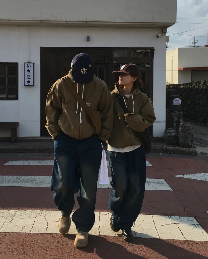 (UNISEX) 빈티지 워크 후드 자켓 상세 이미지 11