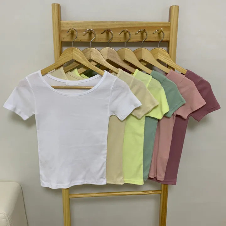 [-3kg/핏끝판왕!] 슬림핏 기본 무지 여리 반팔 티셔츠 (13color) 상세 이미지 24