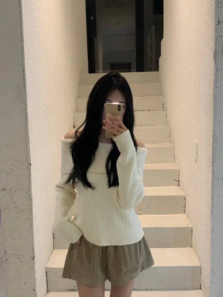 허벅지삭제 [💬단독진행/문의폭주/-3kg핏] 앞포켓 코듀로이닝 밴딩 반바지 가을 겨울 corduroying pt • 4color 상세 이미지 13