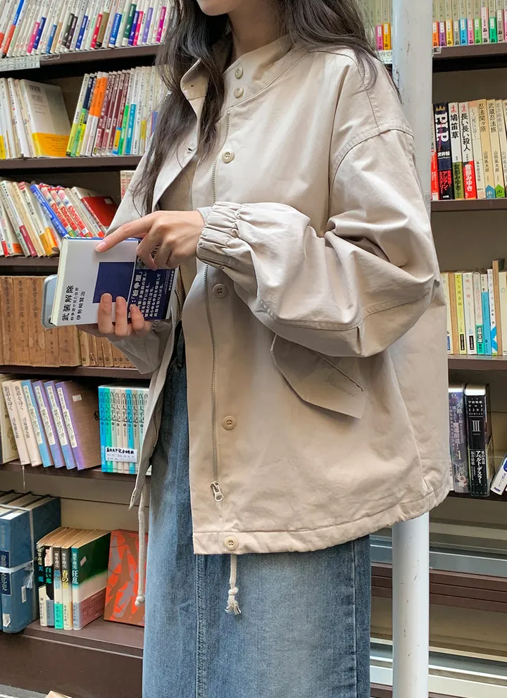 원가이하 세일 반품 교환 불가 야상 박시 루즈핏 봄 자켓 3컬러 가을 봄 옷 여행 점퍼 빅사이즈 남여공용 점퍼 상세 이미지 31
