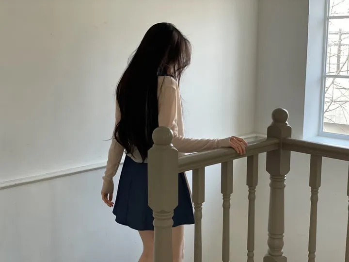 6color 루니 여리핏 리본 시스루 롱슬리브 가디건 상세 이미지 68