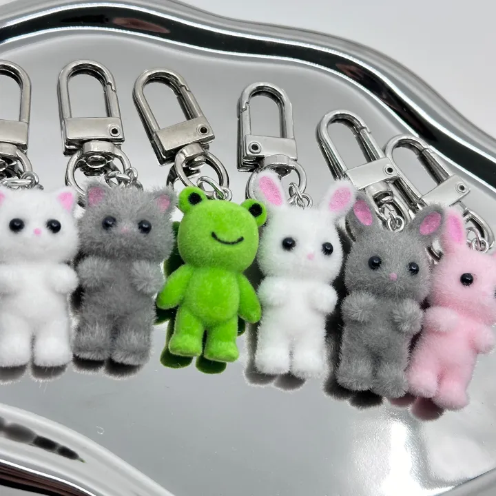 💘2개 묶음할인💘 개구리 토끼 고양이 키링 핸드폰 스트랩 귀여운 가방 에어팟케이스 버즈 폰케이스 친구 키링 에어팟키링 버즈키링  아이폰7 8 se2 11 12 13 14 15 16케이스 프로 미니 갤럭시 S22 23 24 노트20 투명 젤리 실리콘 카드 애플워치 생일 친구 우정 상세 이미지 16