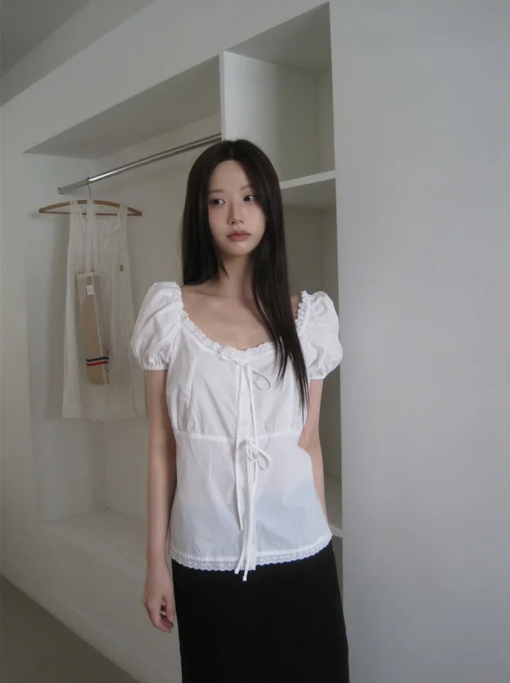 반팔 티셔츠 모델 착용 이미지-S1L19