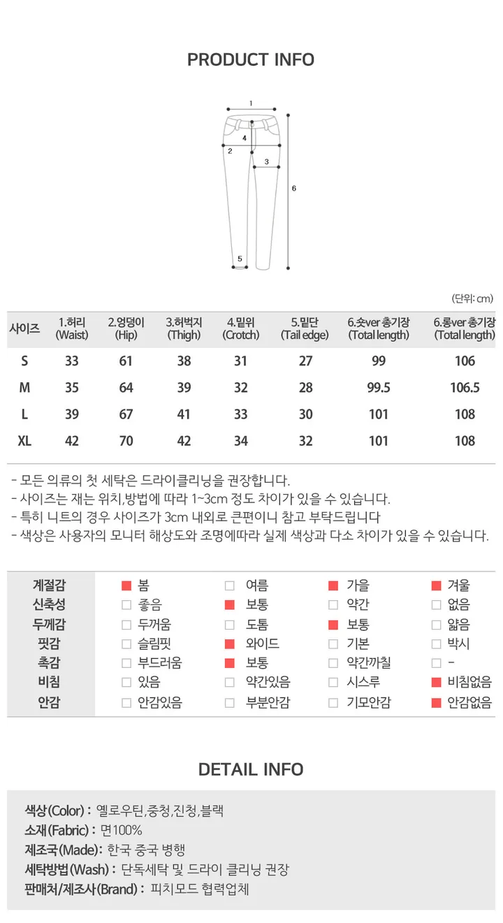 [옆핀턱/골반생성!] 라언 하이웨스트 빈티지 워싱 옆핀턱 와이드 데님 팬츠 (5color) 상세 이미지 9