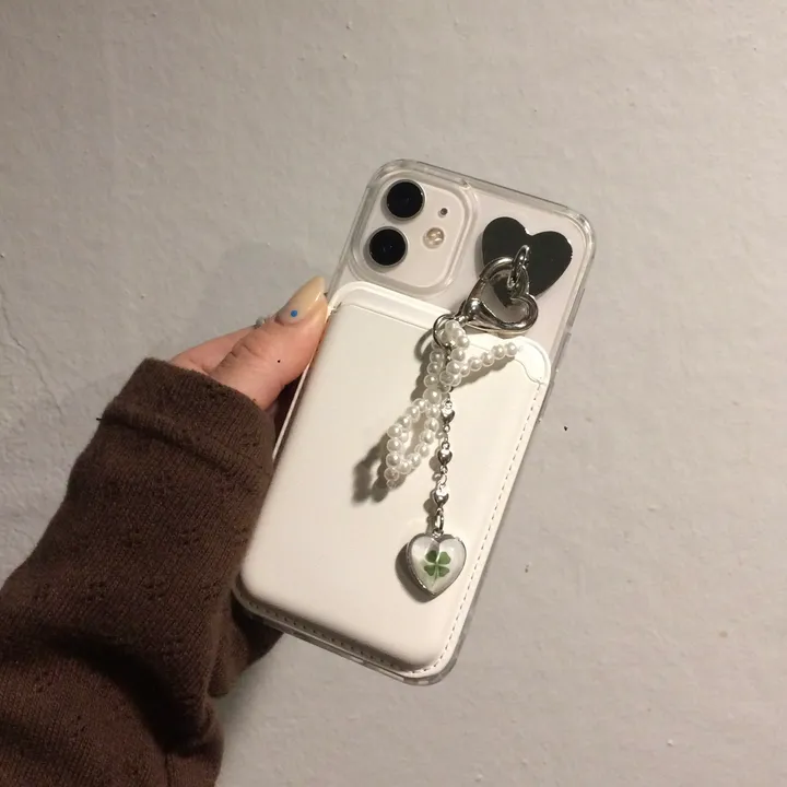 🍀2025 LUCKY drop heartchain clover phonecase 드롭하트체인 클로버 행운 폰케이스 상세 이미지 19