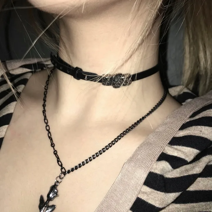 상위랭킹⭐️주문폭주[당일출고/유니크/소장템!!!]vintage buckle choker necklace 상세 이미지 2
