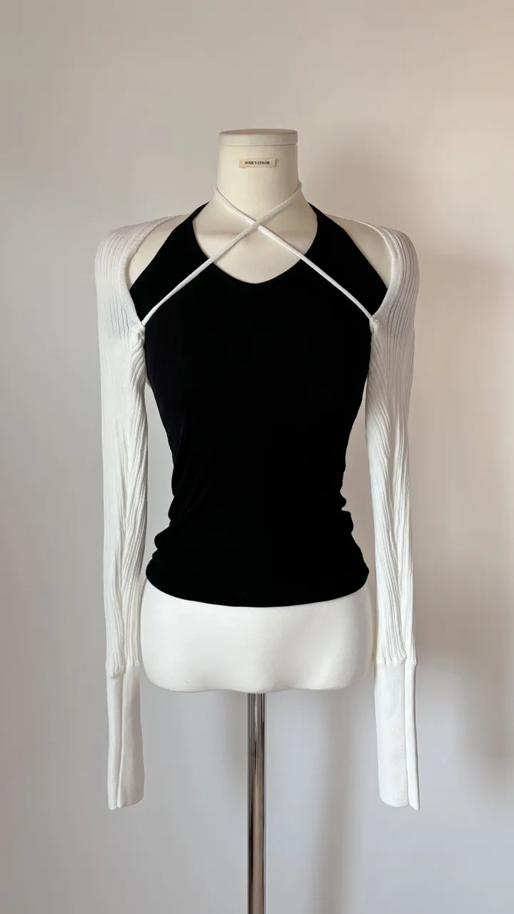 [MADE] Ribbed cool knit bolero (4color) 상세 이미지 20