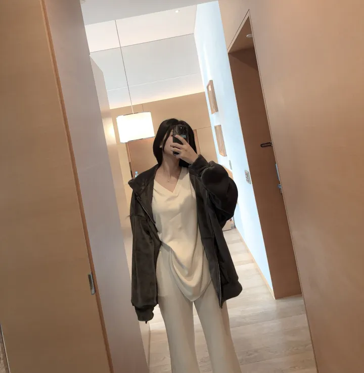 [Made /단품구매가능 /세트3000원할인] 촉촉 촤르르 연유 라떼 트레이닝 세트 여리핏 꾸안꾸 퀄보장 데일리set 핏보장 봄 신상 상세 이미지 65