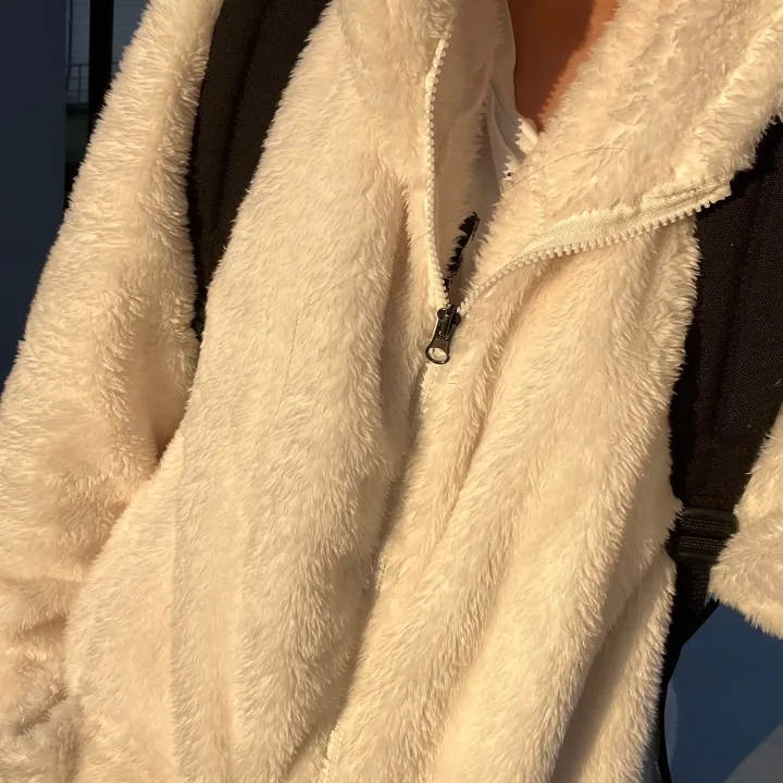 3size 남녀공용 커플룩 양털 후리스 후드집업 2color 상세 이미지 24