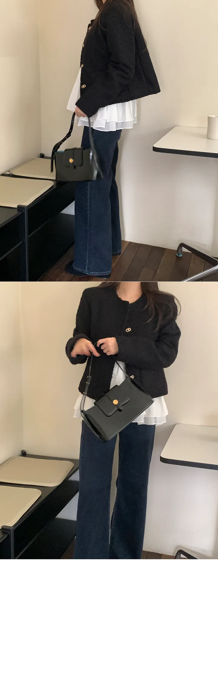 [made/프리미엄] 데이즈 벨벳 기모 밴딩 데님 팬츠 pt 상세 이미지 63