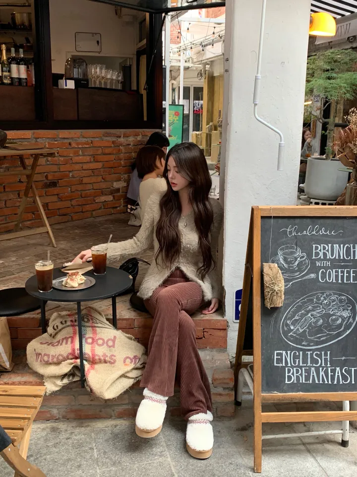 [-3kg 왜안사템/문의폭주] 벨로아 골덴 슬림 부츠컷 팬츠 상세 이미지 23