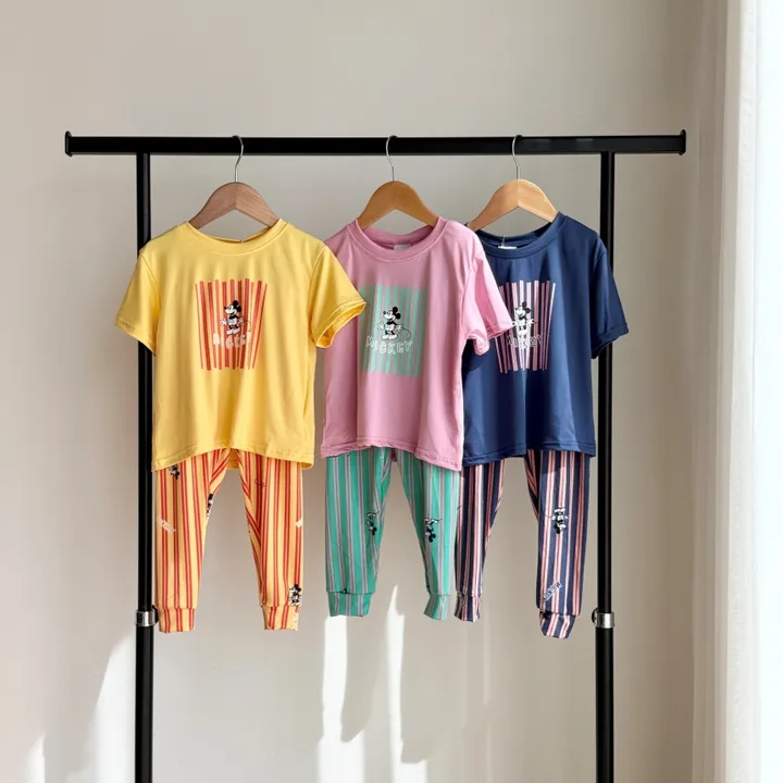 [18일까지신상할인/인기] 미키줄티바지 디즈니 정품 커플 유아동 패밀리 3color 상세 이미지 3