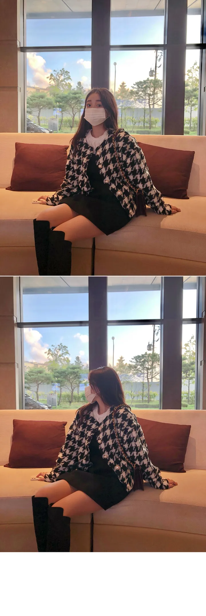 주문폭주[MADE] black pink tweed - set 상세 이미지 19