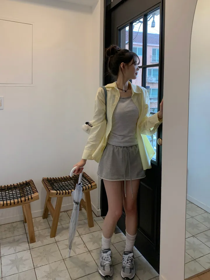[4천장판매][MADE/핏보장인생셔츠] 에디 프렌치 코튼 오버핏 셔츠 남방 남녀공용 보이핏 레이어드 봄옷 봄신상 봄코디 봄상의 봄셔츠- 7color (KD1457,KD1910) 상세 이미지 101