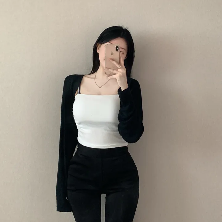 *[4col/핏예쁨]가벼운 썸머 데일리 크롭 니트 볼레로 가디건 상세 이미지 4