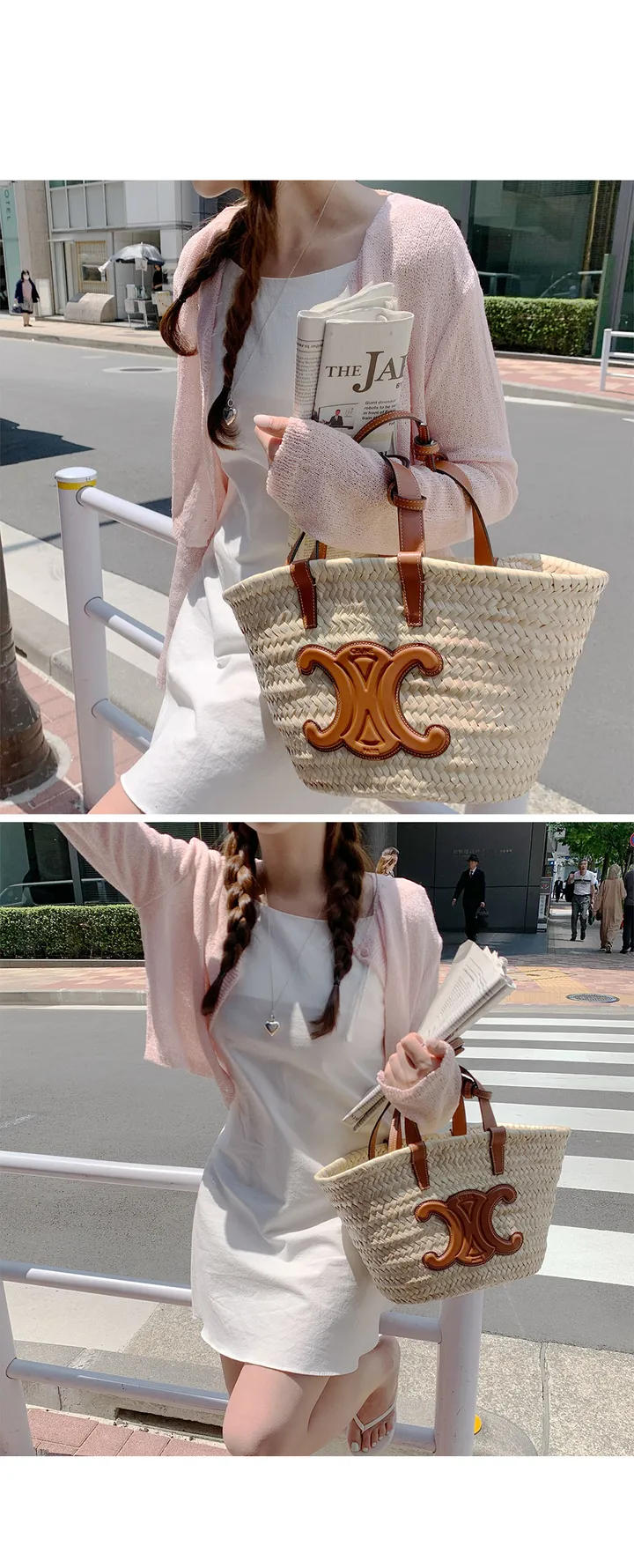 [살안타💖] 팝핑 솜사탕 니트 가디건크롭 시스루 레이어드 볼레로 커버업 부클 가디건 가을 간절기 아우터 살안타템 상세 이미지 30