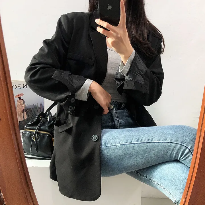 (핏강추/모델소장) 데일리 루즈핏 블레이저 자켓(4color) 상세 이미지 21