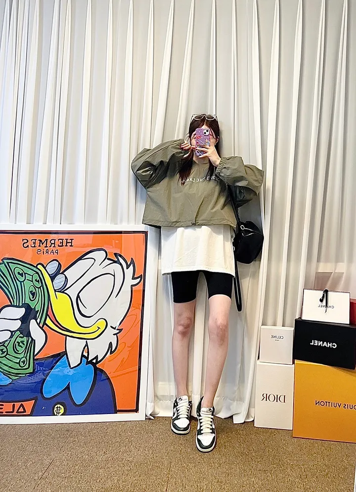 [최저가/당일발송/44-77/요가복/트레이닝/군살커버/힙업/뺴뺴로핏/짱짱/쫀쫀/임산부복/편안함/숏/쫀득/노라인/데일리/스판/쫄바지/속바지] 바이커쇼츠 하이웨스트 타이즈 3부 레깅스 상세 이미지 10