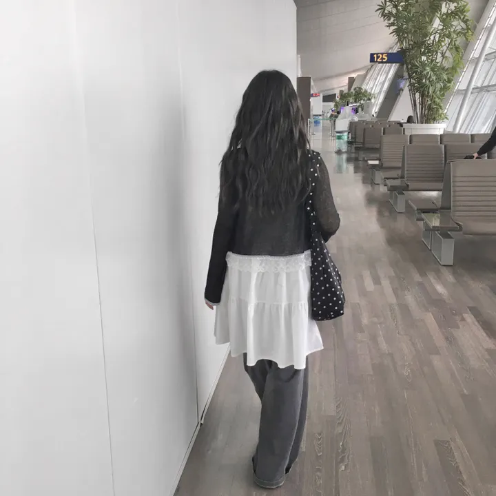 [손등덮는 여리핏~] 예쁨보장! 버터플라이 레이스 미니버튼 크롭 가디건 여름 상세 이미지 21