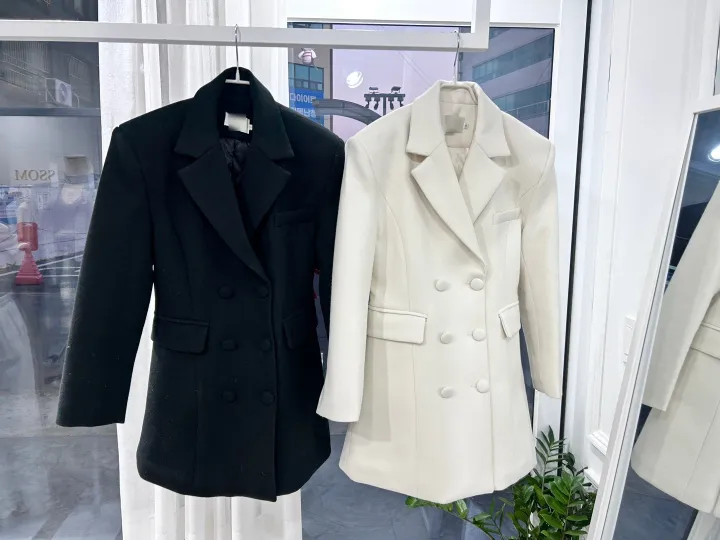 울 라인 더블 하프 코트 3color 2size 상세 이미지 31