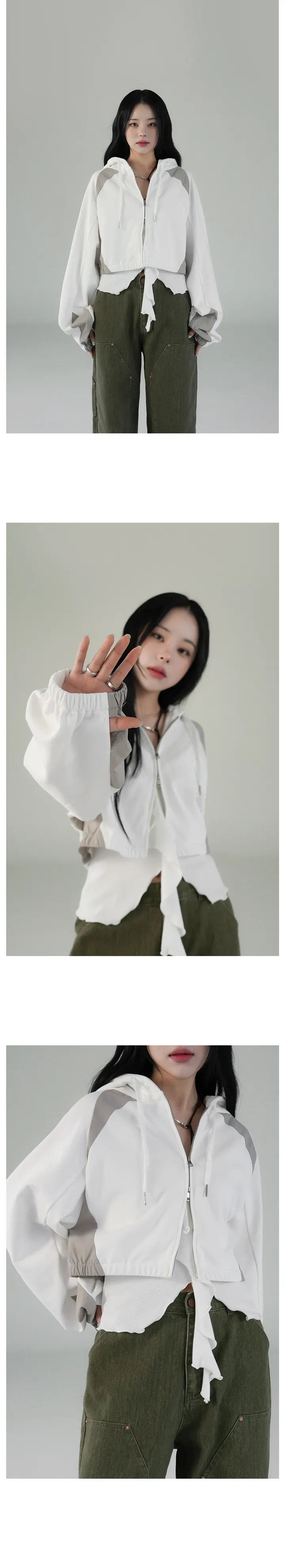 [마지막수량/MADE]워머 투닷 후드집업 상세 이미지 12