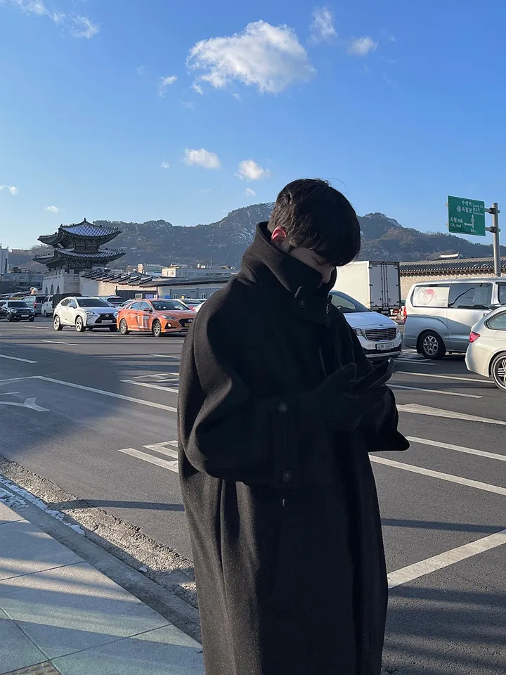 Lai wool balmacaan coat 상세 이미지 6