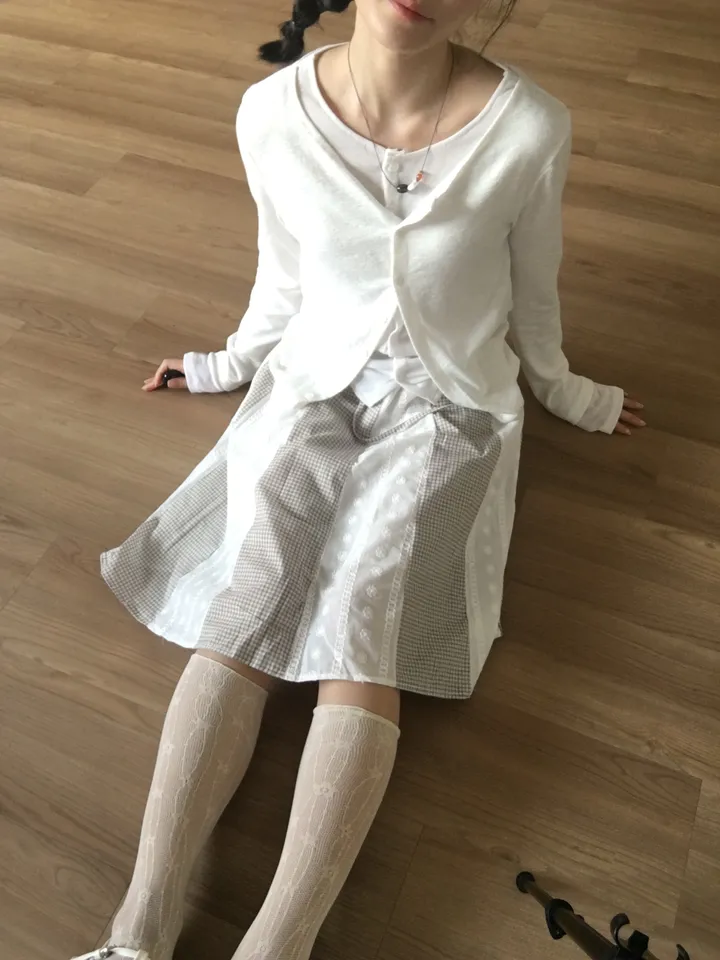 *신상할인*키고 레이어드 가디건 4color 상세 이미지 3
